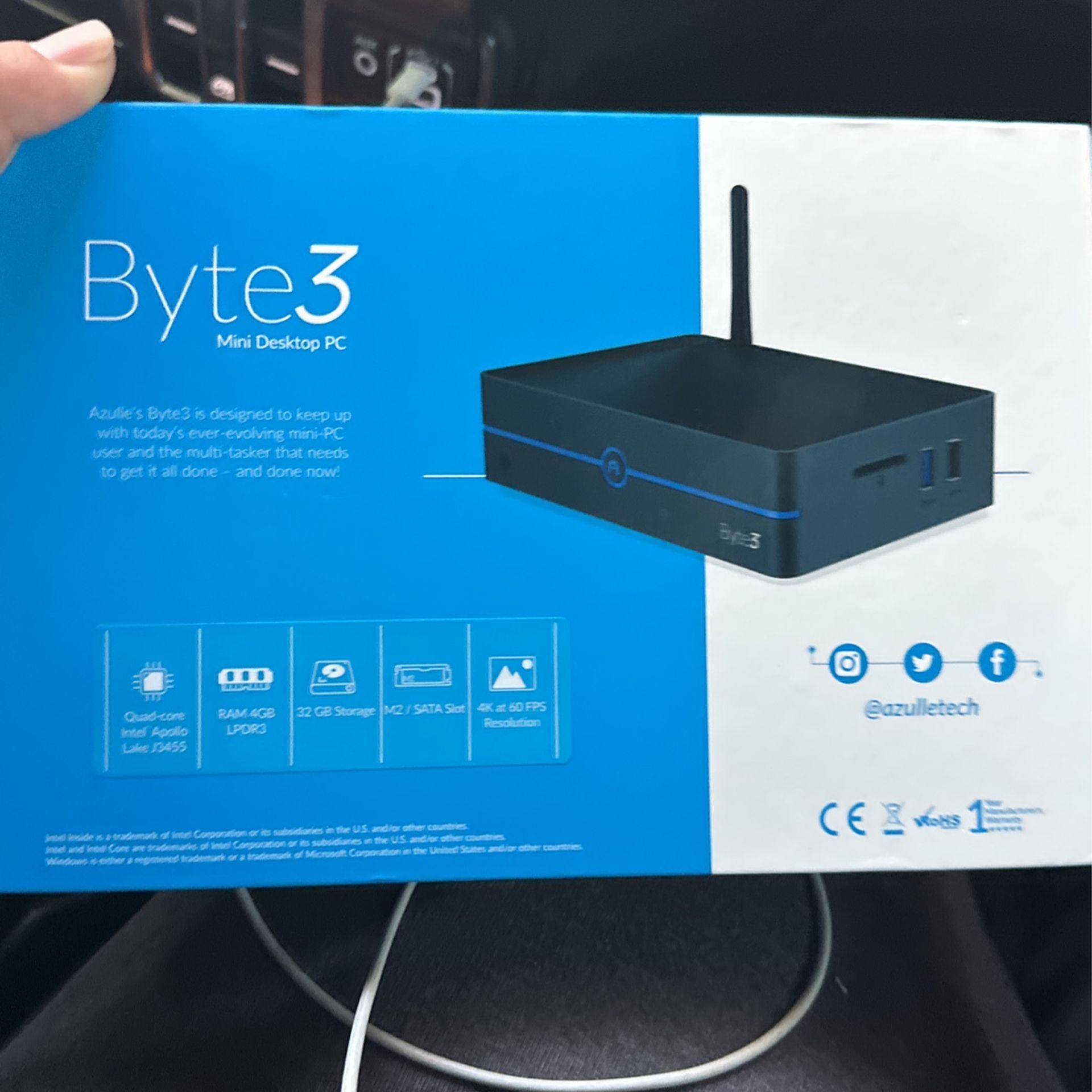 Byte 3 Mini Desktop PC Brand New
