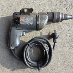 Black & Decker Drywall Screw Gun Vintage WORKS