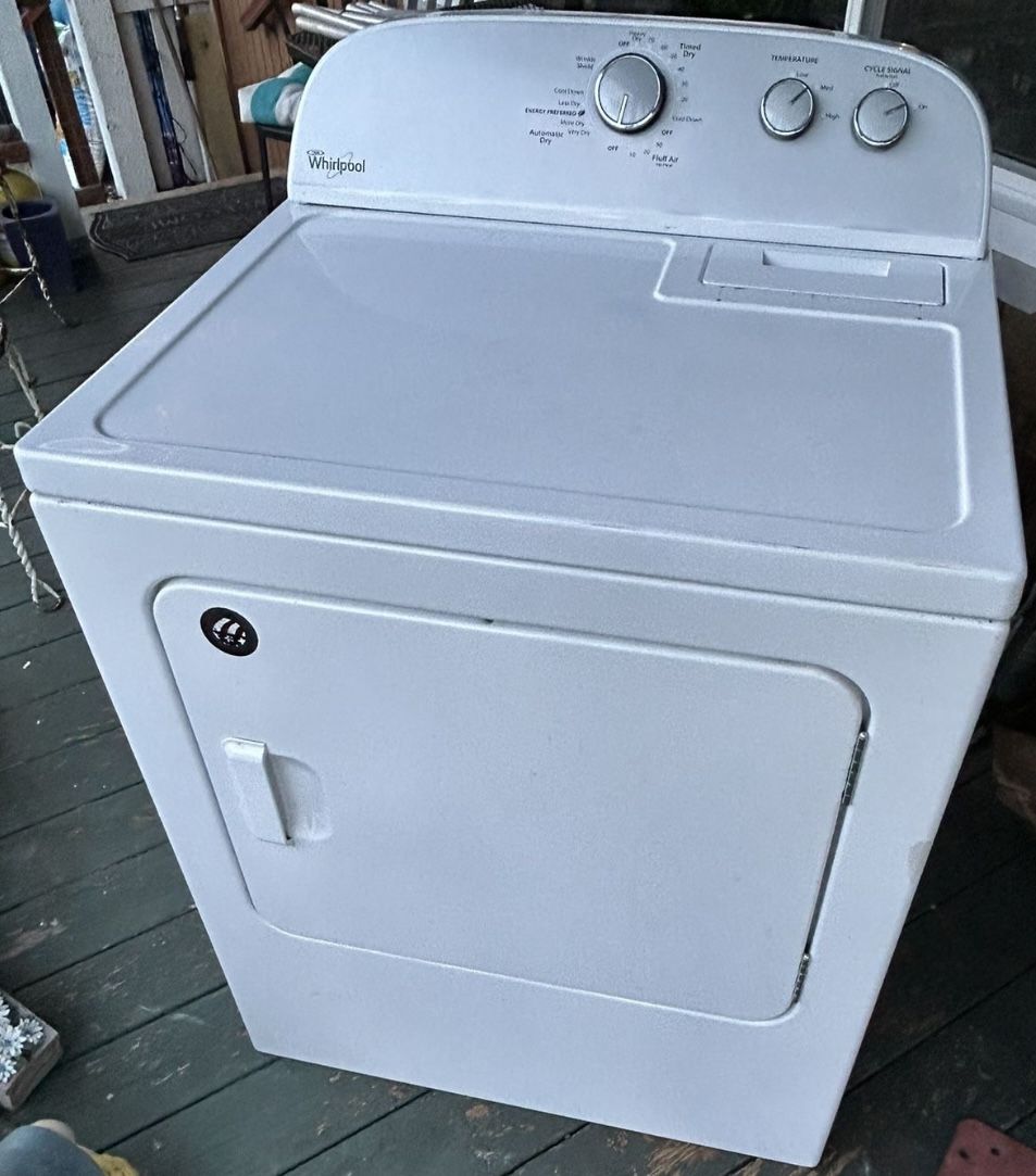 Super Clean Whirlpool Dryer