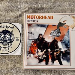 Motörhead City Kids LP & 45’ Picture Disc