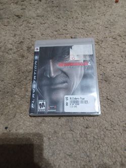 Metal Gear Solid 4 PS3