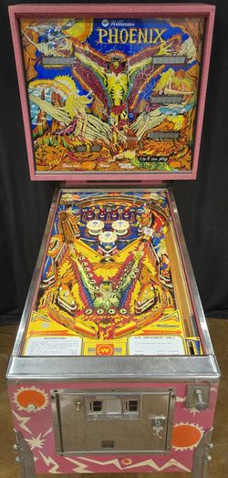 Refurbished Phoenix Pinball Machine (Williams) 1978