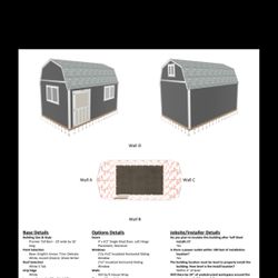 Tiny Home Shed. 