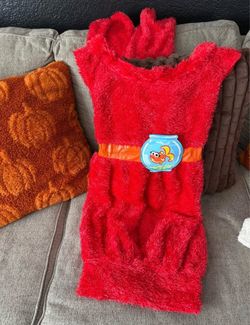ELMO COSTUME DRESS AND LEG WARMERS *PLEASE READ ALL*