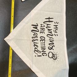 My Humans Are Getting Married Bandanna For Dogs. New