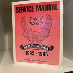 Harley Davidson Softail Models 1(contact info removed) Service Manual 90.00