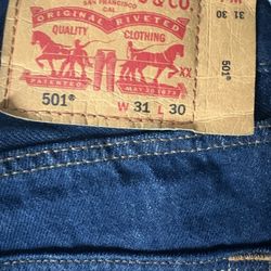 501s Blue 