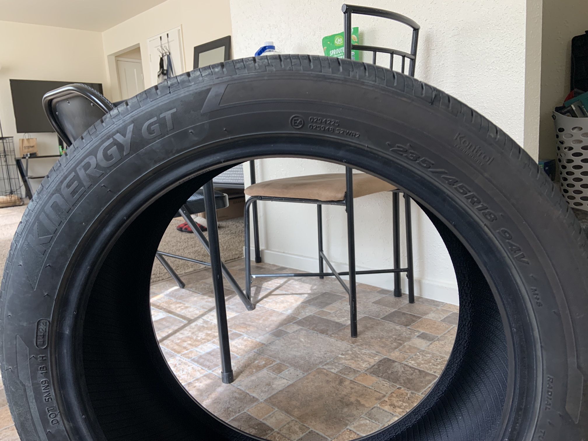 Hankook Kinergy GT 235/45R18 94V Tires for Sale in Anchorage, AK OfferUp