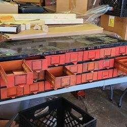 Antique Hardware Counter Display