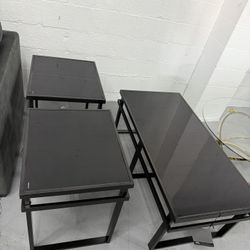 (Free Delivery) Ashley Furniture Laney Table (Set of 3)
