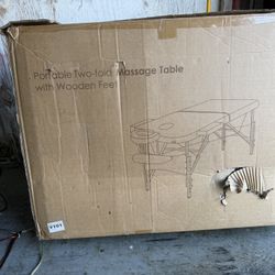 Never Used Two Fold Massage Table 