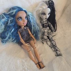 Rainbow High Fantastic Fashion Skyler Bradshaw &Heather Grayson Shadow High  11" Dolls bundle 