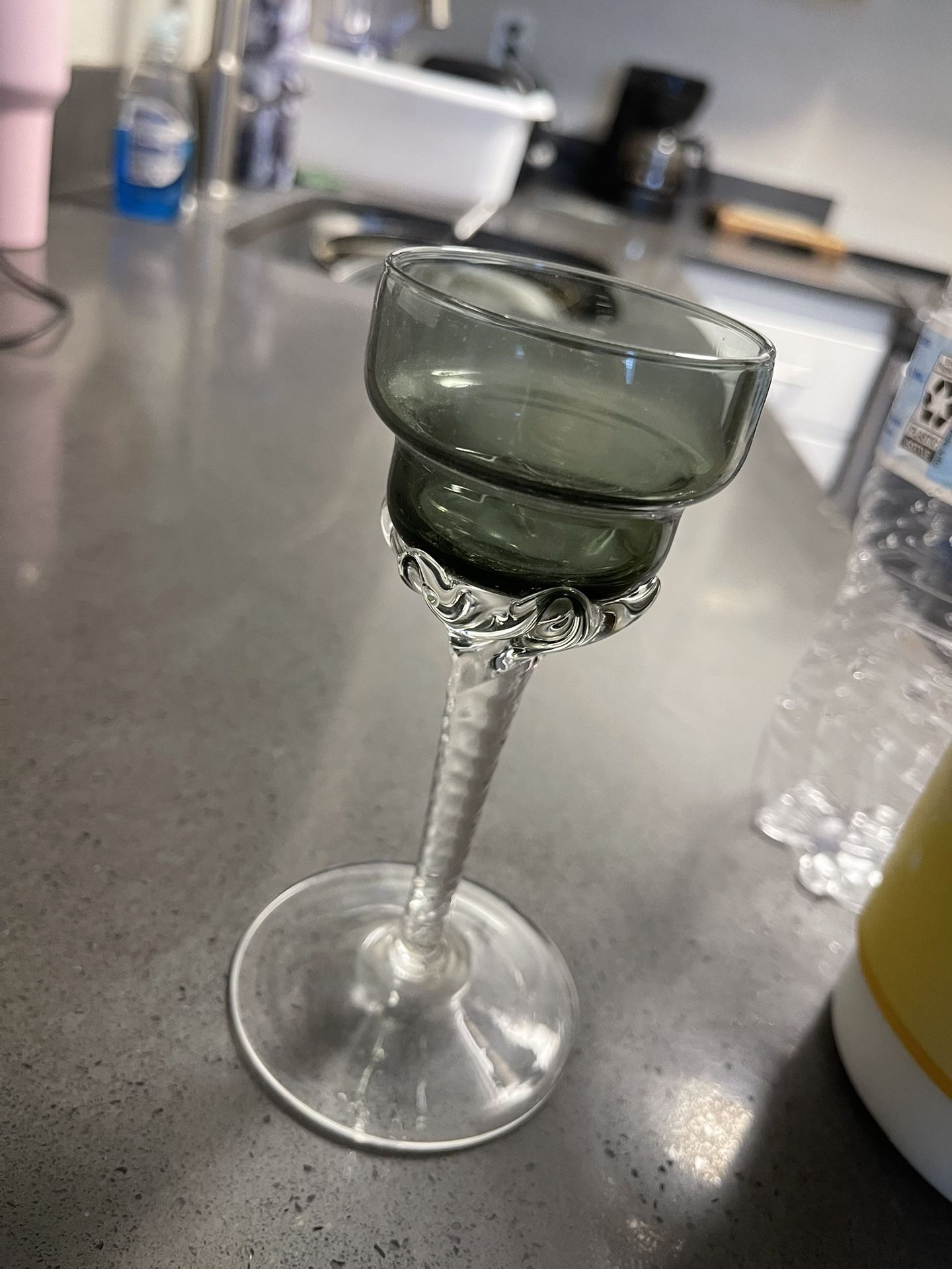 Vintage Green, Small Wine Glass