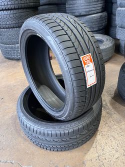 245/40ZR19 BRIDGESTONE full pair 2 tires