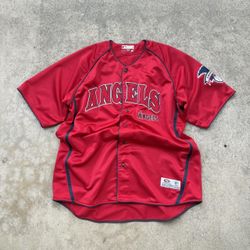 Vintage Anaheim Angels Sewn True Fan MLB Baseball Jersey