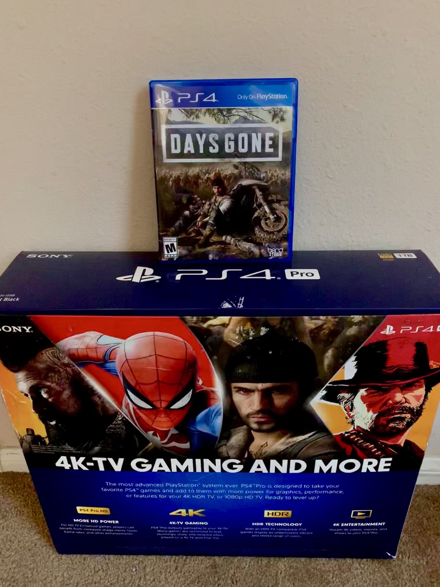 Days Gone For Sony PS4 Game Console