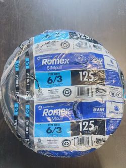 Romex 6/3 125ft