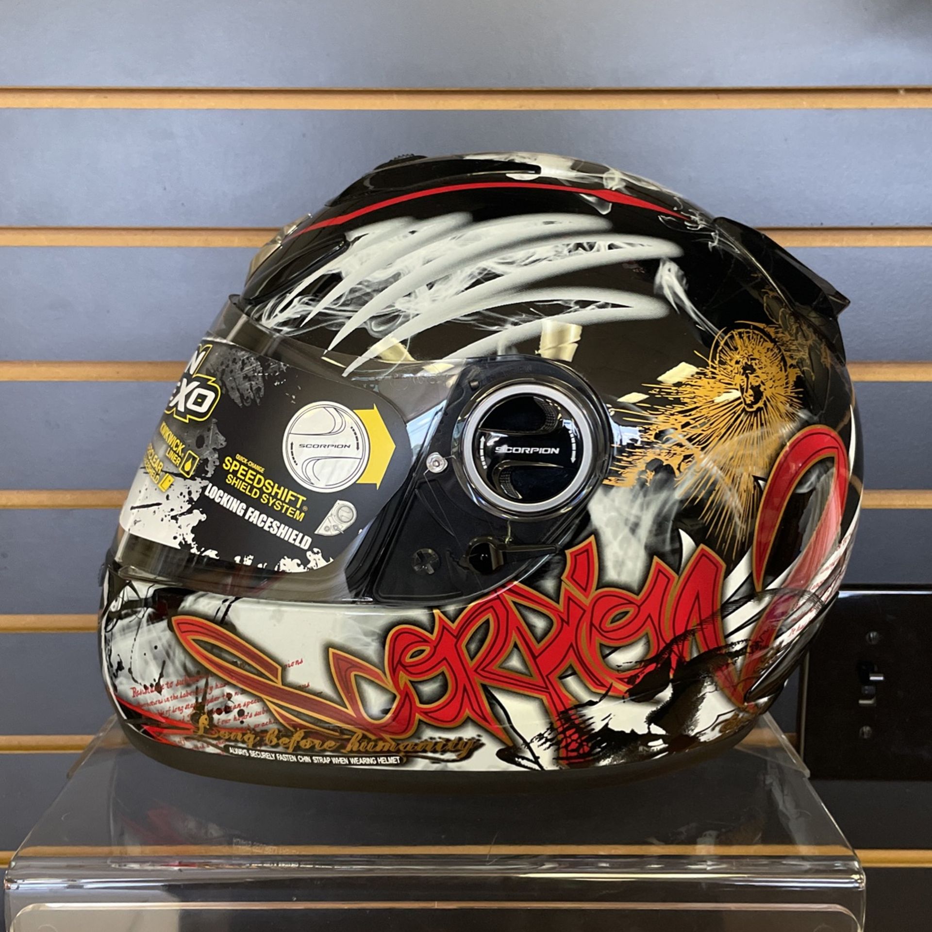 Scorpion EXO-750 Eternity Helmet Black/red XL