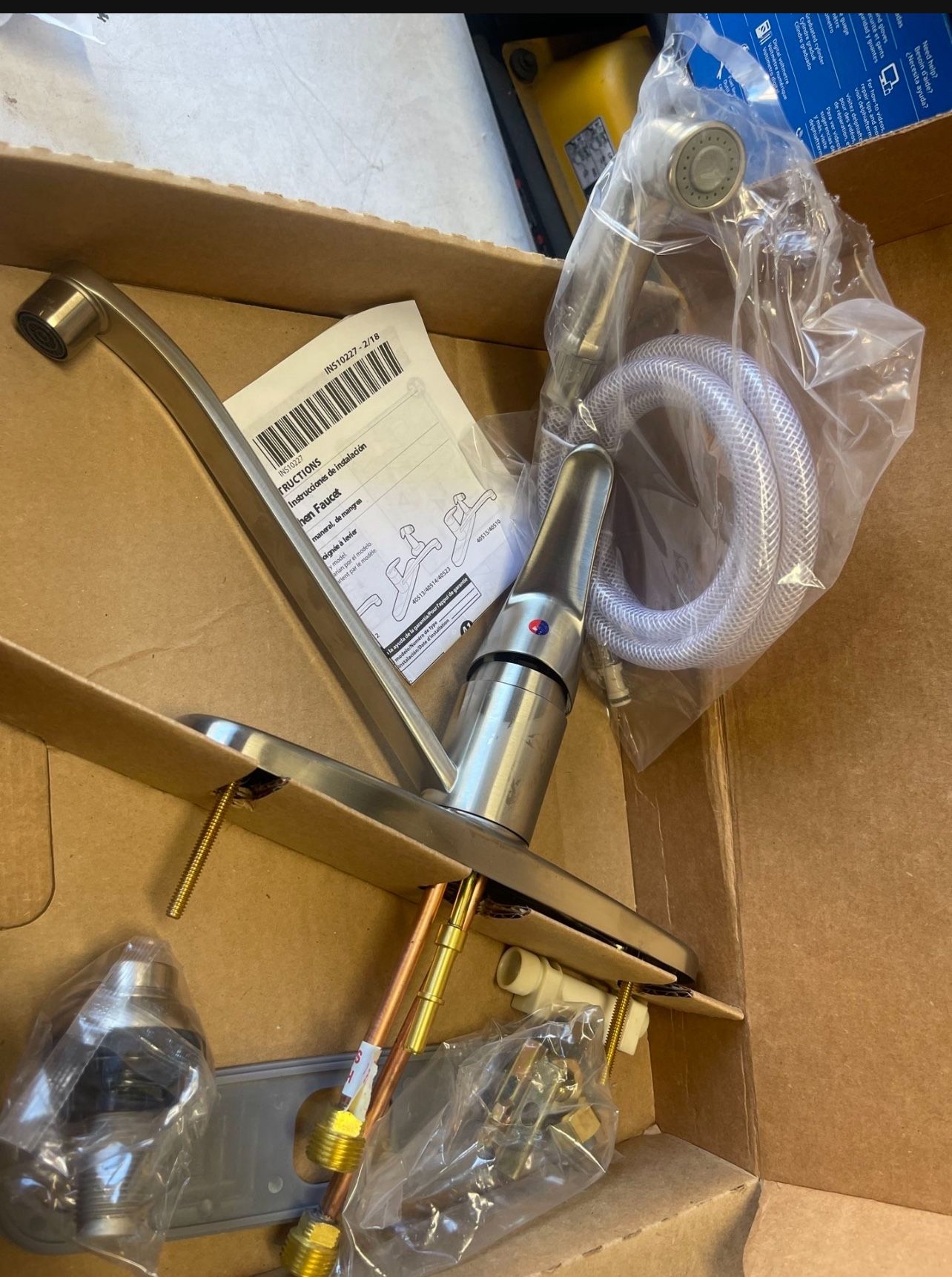 New Kitchen Sink Faucet