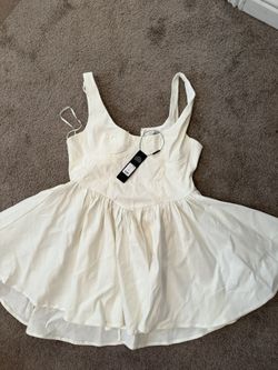 White Dress Fashion Nova