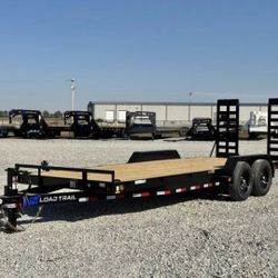 83x20 Stand Up Ramp Equipment Trailer