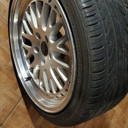 18 Inch Rims And Tires 5x114.3  JNC Honda