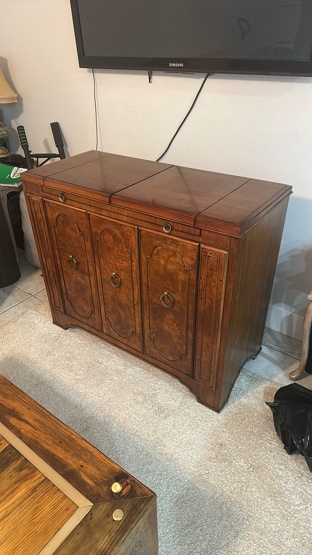 Antique Mini Bar
