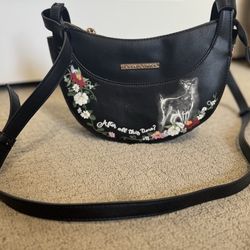 Harry Potter Patronus Crossbody Bag Floral “Always” Purse