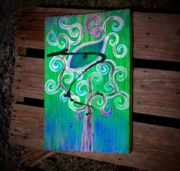 Two Black Light Paintings