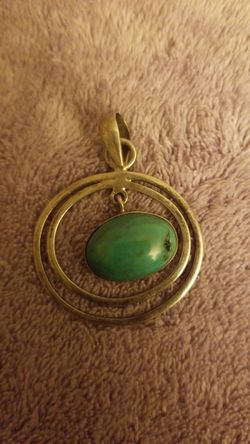 turquoise Silver pendant
