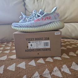 ADIDAS YEEZY BOOST V2 350  (blue tint)