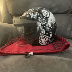 New Bell Custom 500 Roland Sands RSD Trouble 3/4 Helmet