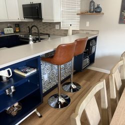 Two Bar Stool Chairs 
