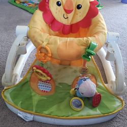 Fisher Price Sit Me Up Chair With Toys