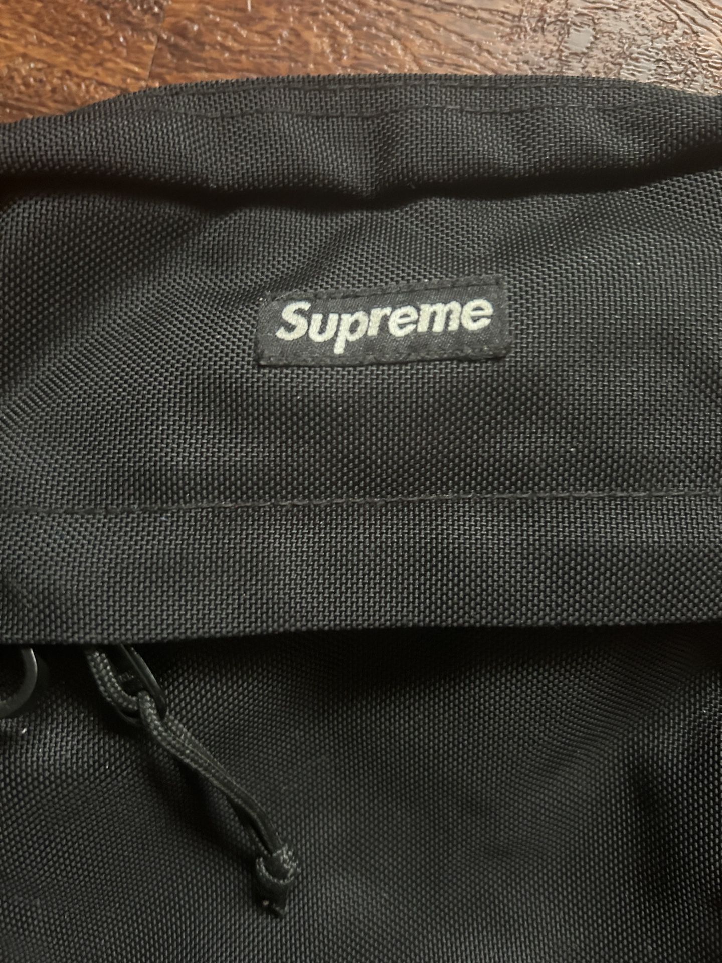 Supreme Black Massager bag