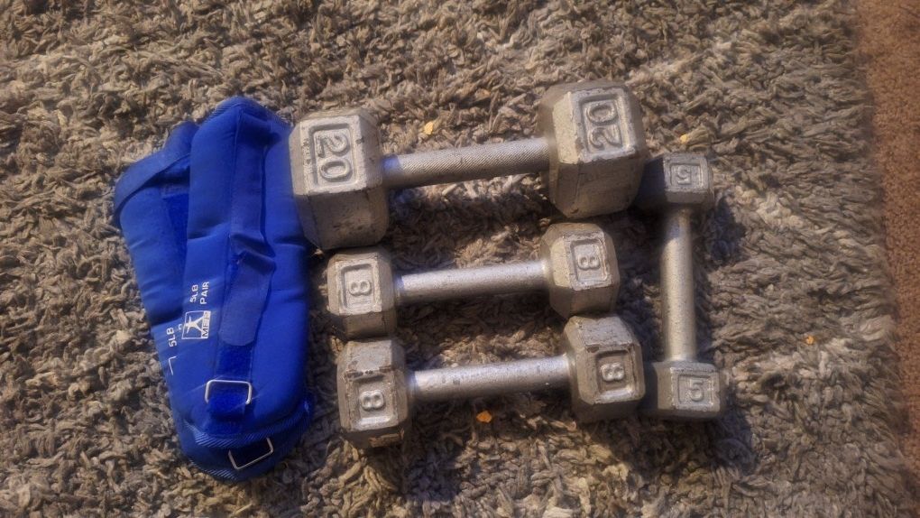 Dumbbells/Wrist Weights