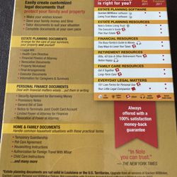 Will Maker -  Full Detailed Instructions  To Make Your Very Own Will.  Never Used. New In Box   Make Offer. OBO 