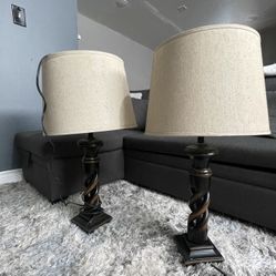 2 Night Stand Lamps