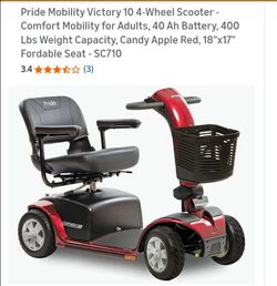 PRIDE MOBILITY VICTORY 10 SCOOTER
