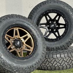 NEW 17” Tacoma Wheels Toyota 4Runner rims Nitto All Terrain 265/70R17 Tires FJ Cruiser 6x139.7mm