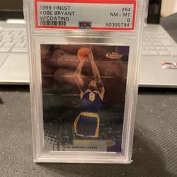 PSA 1999 Finest Kobe Bryant 