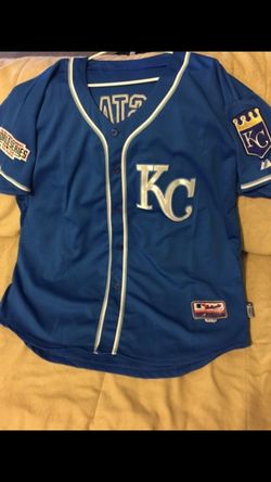 KC Royals Moustakas WS CoolBase Jersey