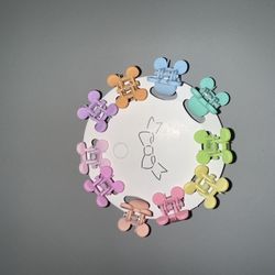 Mickey hair clips 