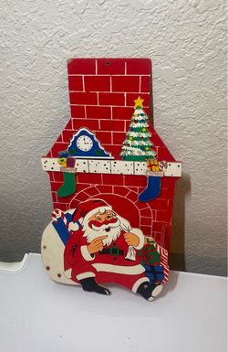 Vintage Christmas Card Wall Holder