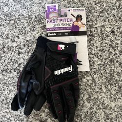 Leather Batting Gloves 