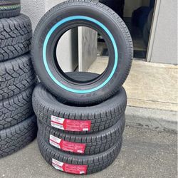205/75R15 Vercelli White Wall Tires In Stock For Sale, WE FINANCE