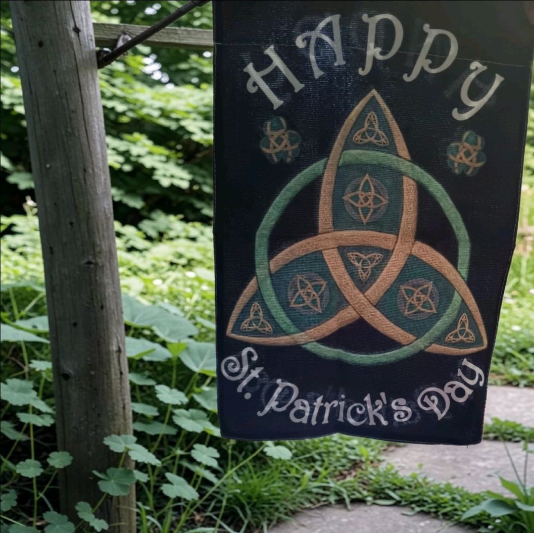 St Patrick Flag For Garden
