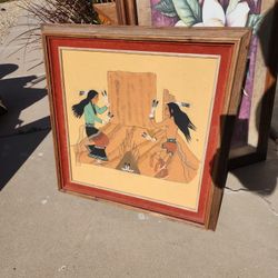 Navajo Feather Dance Sand Painting