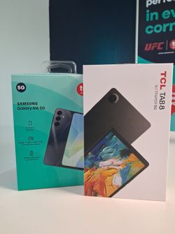 Samsung A16 5g and TCL Tab 8
