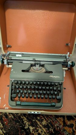 Vintage typewriter